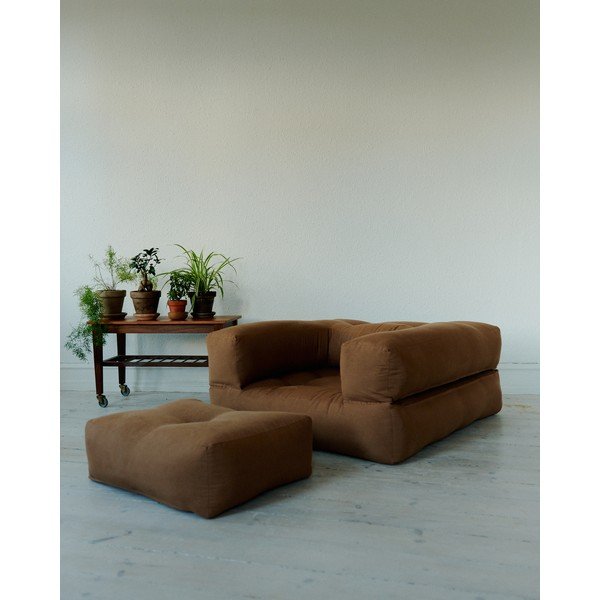 Fotoliu variabil Karup Design Cube Mocca, maro-image-1