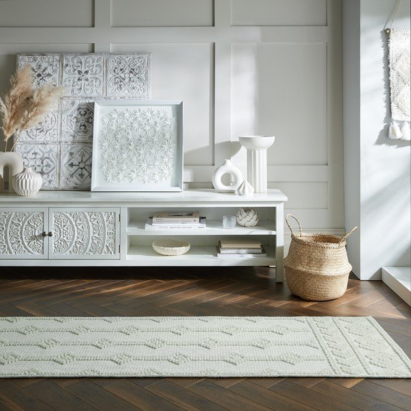 Covor tip traversă bej lavabil 60x218 cm Verve Shyla – Flair Rugs-image-1