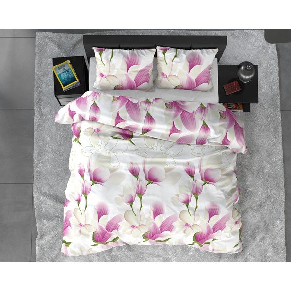 Lenjerie din flanelă pentru pat dublu Sleeptime Olivia, 200 x 220 cm-image-2