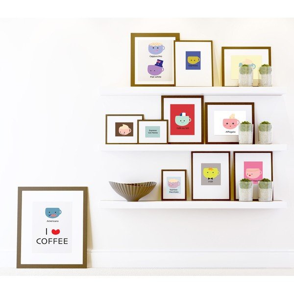Set autocolante  I Love Coffee-image-2