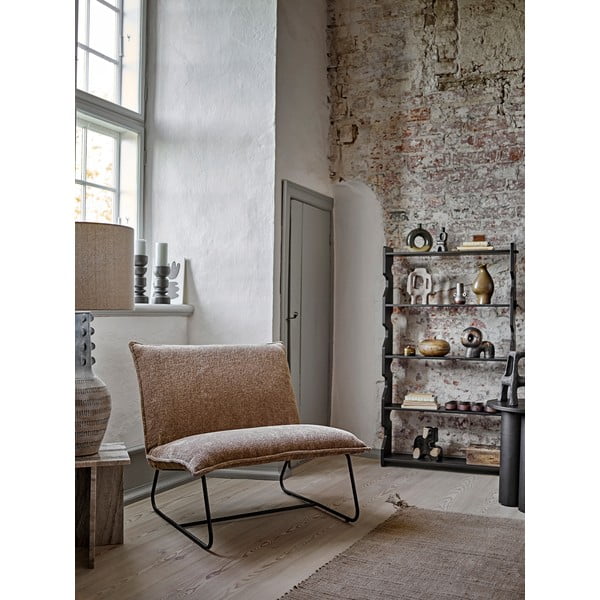 Veioză albastru-deschis cu abajur textil (înălțime 90 cm) Gadiela – Bloomingville-image-3