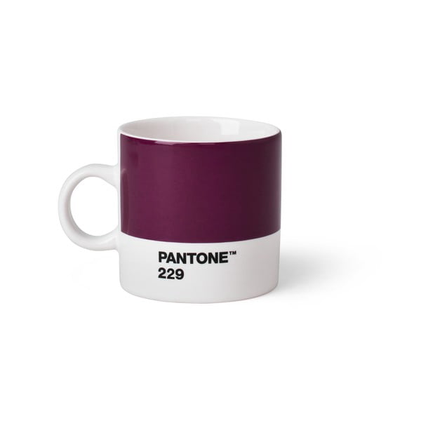 Cană din ceramică 120 ml Espresso Aubergine 229 – Pantone