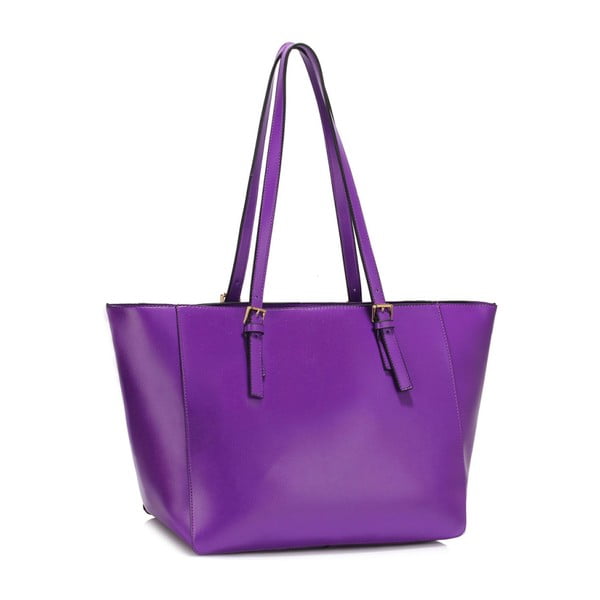 Geantă L&S Bags Tremla, violet