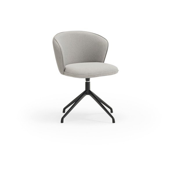 Set de scaune de sufragerie gri deschis 2 buc. tapițat Add – Teulat-image-3