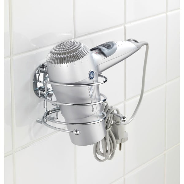 Suport autoadeziv pentru uscătorul de păr Wenko Turbo-Loc, până la 40 kg-image-1