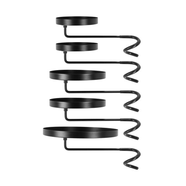 Suport telescopic pentru flori Esschert Design, lungime 210 - 301 cm, negru-image-2