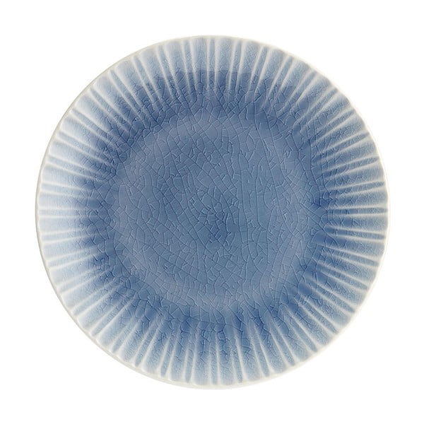 Farfurie ceramică Ladelle Mia, ⌀ 21,5 cm, albastru