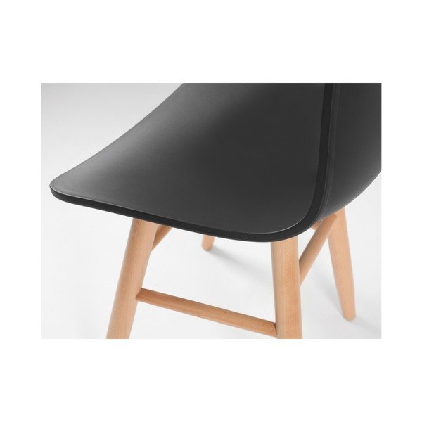 Scaun Lutton, negru-image-2