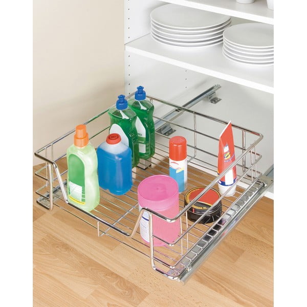 Raft extractabil din oțel inoxidabil Maximex Slide, 51 x 40 cm-image-2