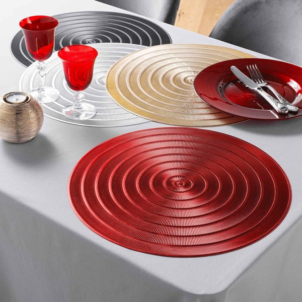 Suport pentru farfurii din plastic ø 40 cm Oriental – douceur d'intérieur-image-1