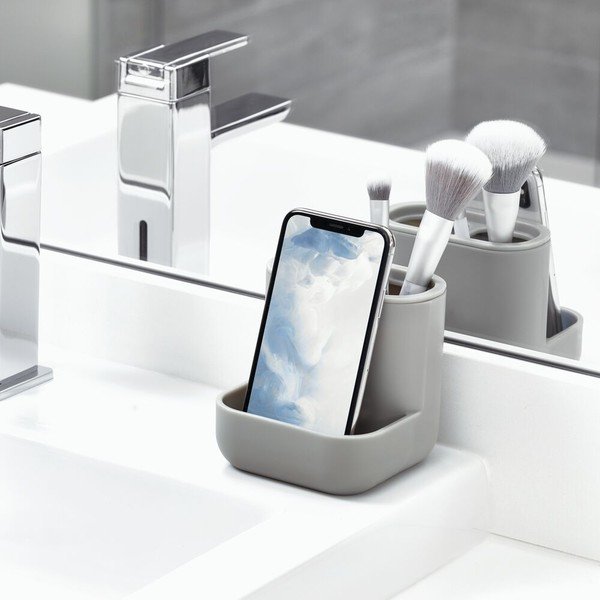 Organizator cosmetice iDesign Cade, gri-image-1