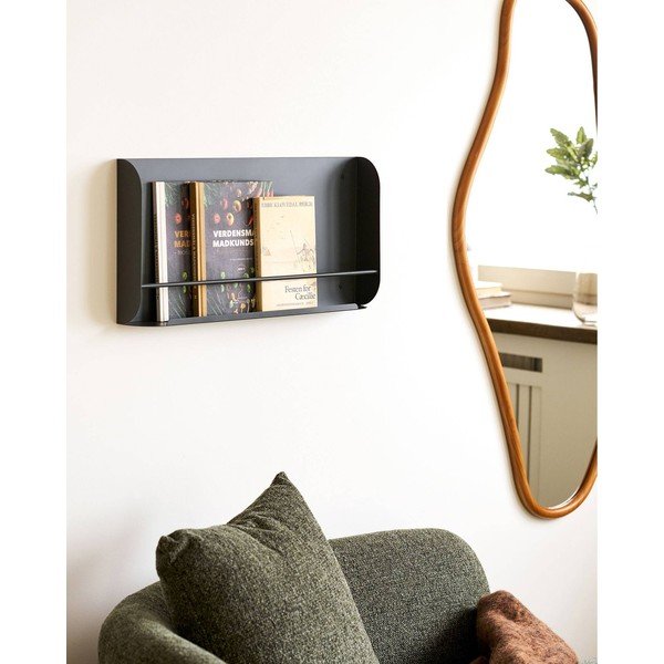 Raft gri închis din metal 60 cm Volterra – House Nordic-image-1