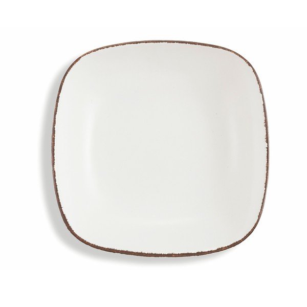 Set veselă 18 piese din ceramică Villa d'Este New Zen Bianco-image-1