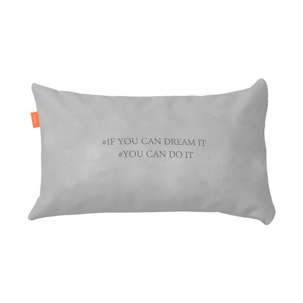 Set 2 huse de pernă din bumbac Blanc Hope, 50 x 50 cm-image-3