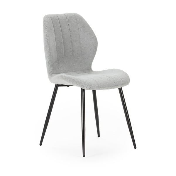 Scaune de dining gri-deschis 4 buc. Milu – Marckeric