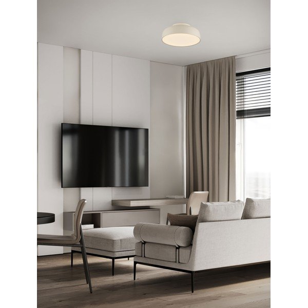 Plafonieră albă LED cu intensitate reglabilă din aluminiu Noelia – Nova Luce-image-1