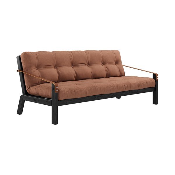 Canapea variabilă Karup Design Poetry Black/Clay Brown-image-3