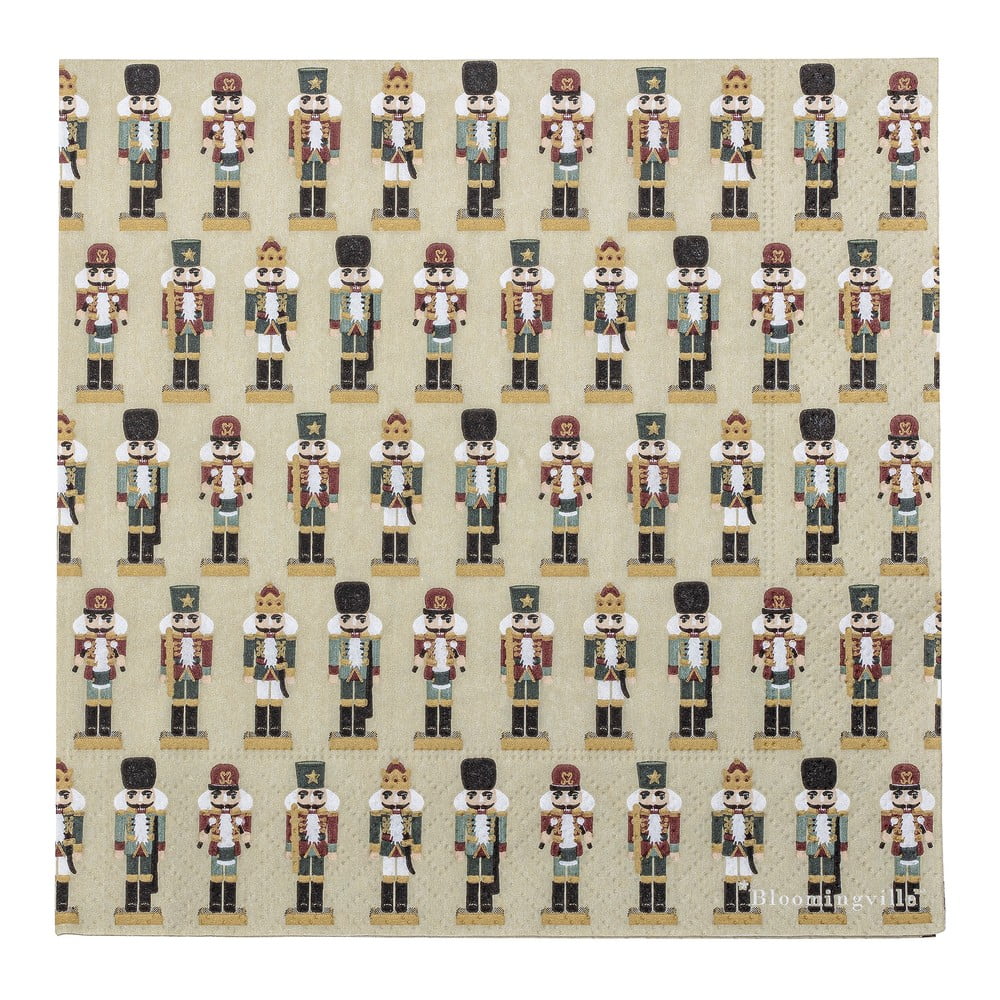 Șervețele 20 buc. din hârtie 33x33 cm Darren – Bloomingville