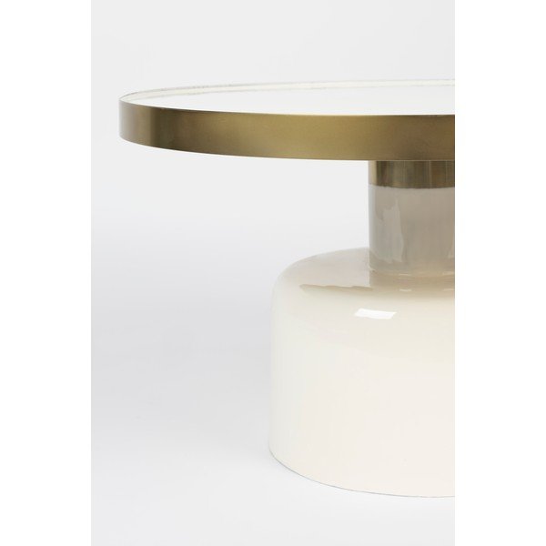 Măsuță auxiliară rotundă din metal ø 60 cm Glam – Zuiver-image-4
