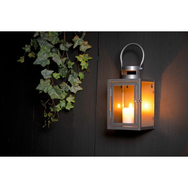 Felinar din metal (înălțime 23 cm) Modern – Esschert Design-image-1