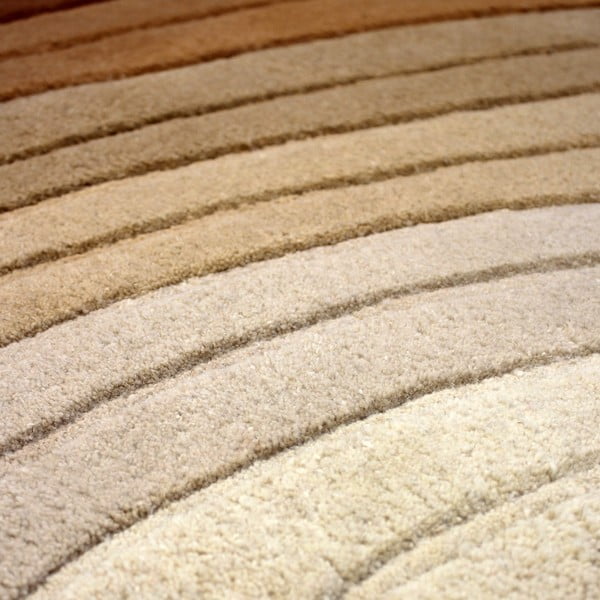 Covor cărămiziu din lână 200x290 cm Puddle Ombre Wool – Flair Rugs-image-2