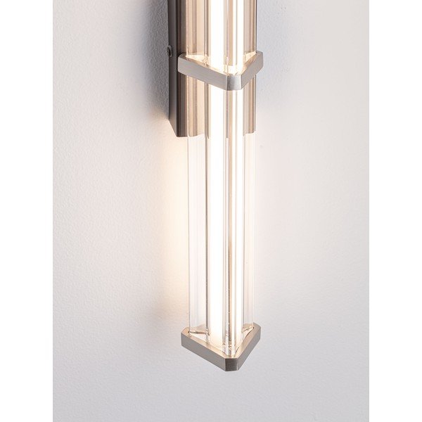 Aplică de perete negru-mat/argintiu-mat LED cu intensitate reglabilă din metal Pheme – Nova Luce-image-2