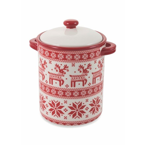 Recipient cu capac Villa d'Este Scandinavia Barattolo, înălțime 21 cm