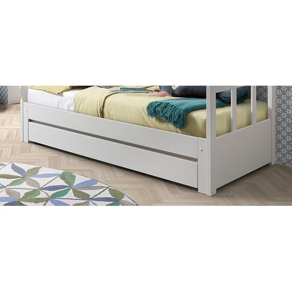 Sertar pentru sub pat de copii  alb PINO – Vipack-image-2