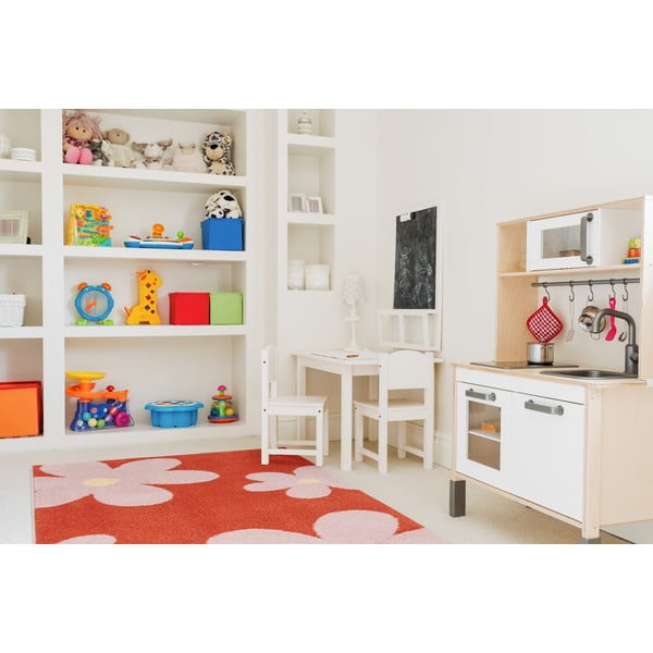 Covor pentru copii roșu-roz 80x150 cm Lolly Coral – FD-image-1