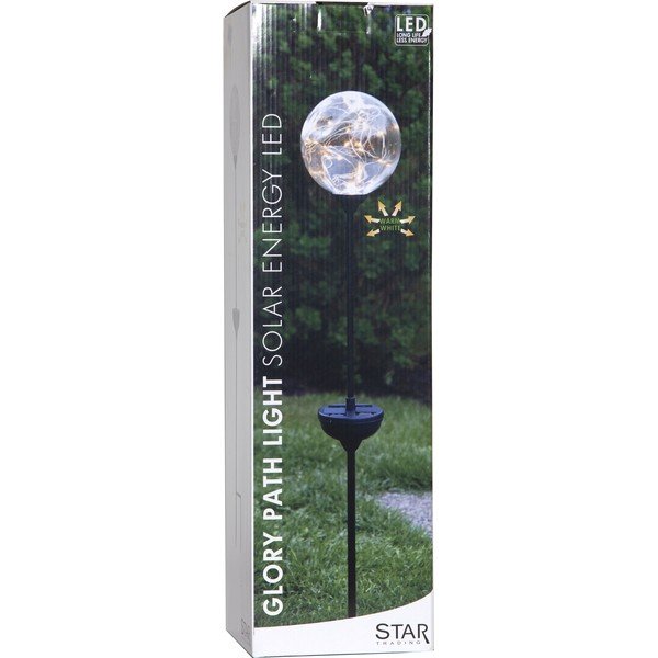 Lampadar solar LED pentru exterior Star Trading Glory, ø 12 cm-image-3
