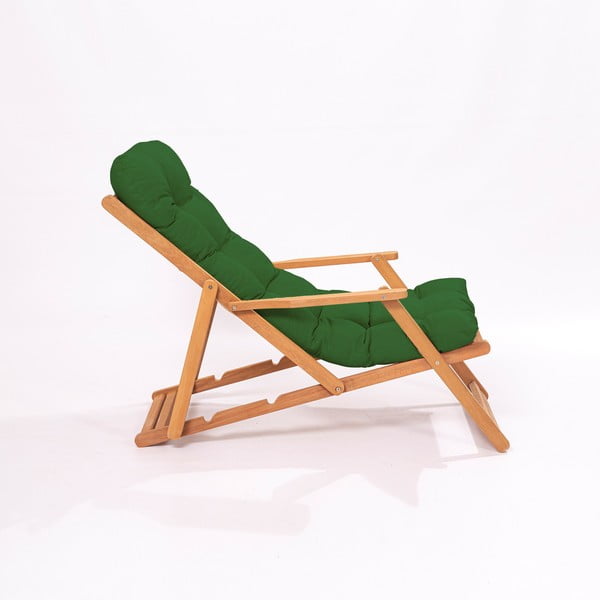 Set mobilier de grădină verde/natural  din lemn   de fag pentru 2 persoane – Floriane Garden-image-4