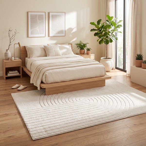 Covor crem 200x290 cm Solace – ESTE-image-4