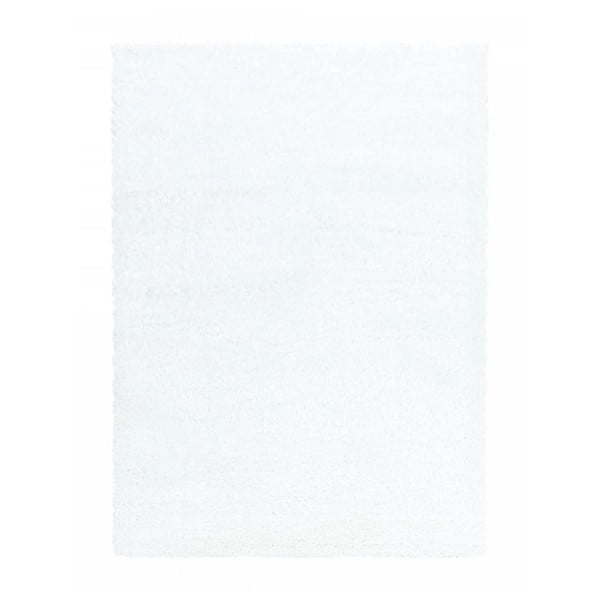 Covor alb lavabil 120x180 cm Pelush White – Mila Home