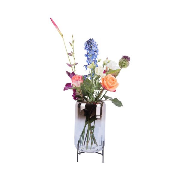 Vază din sticlă PT LIVING Silver Fade, înălțime 29 cm-image-2