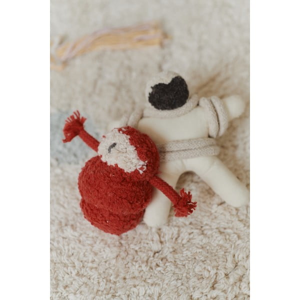 Covor de joacă pentru copii, bej, din bumbac ø150 cm Solar System – Lorena Canals-image-4