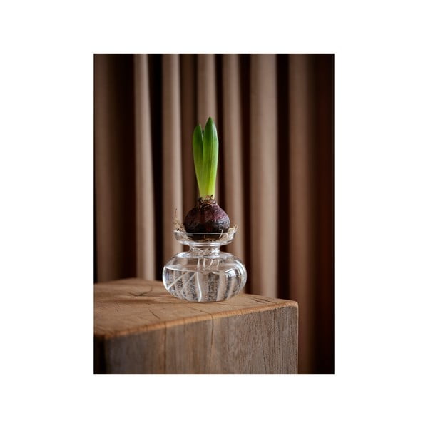 Vază din sticlă lucrată manual (înălțime 9 cm) Inu – Zone-image-3