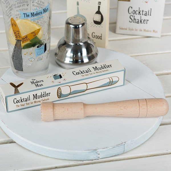 Pistil din lemn pentru amestecat cocktailuri Rex London Modern Man-image-1