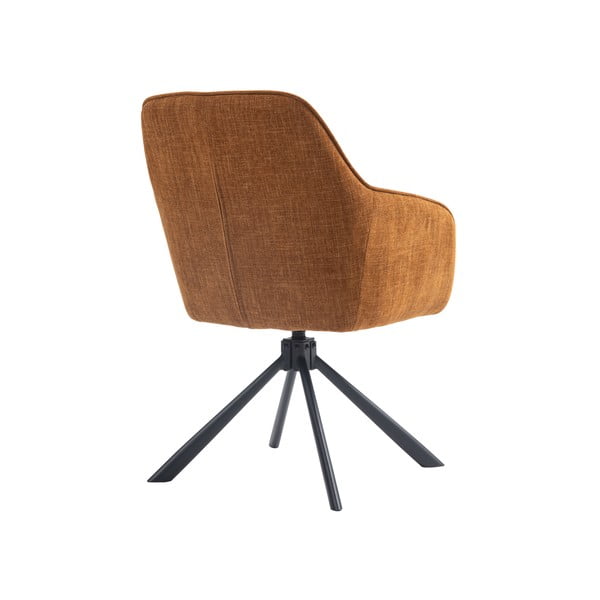 Set de scaune de sufragerie portocaliu 2 buc. tapițat Avola – Unique Furniture-image-4