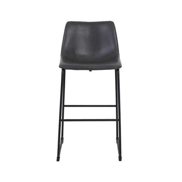 Scaun de bar gri închis Jeddo – Light & Living-image-2