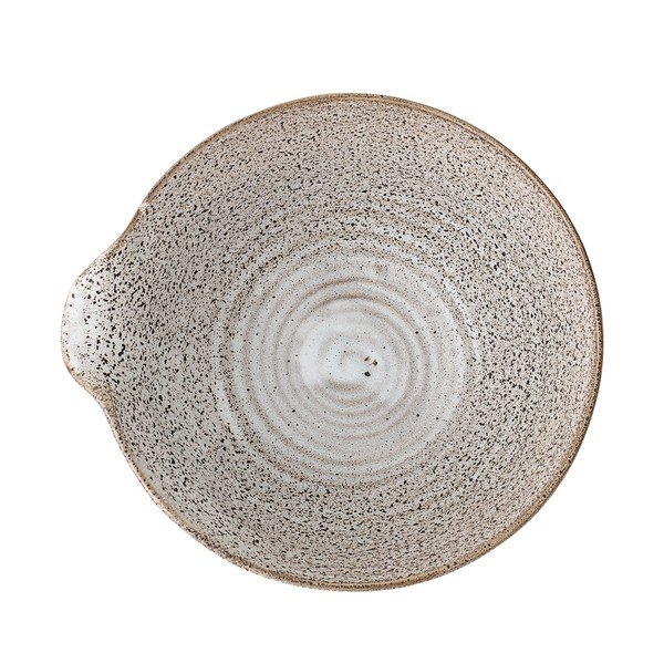 Bol din gresie ceramică Bloomingville Thea, ø 16,5 cm, alb-gri-image-2