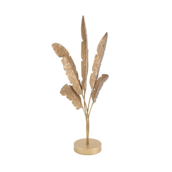 Statuetă decorativă Mauro Ferretti Five Leaf, auriu-image-2