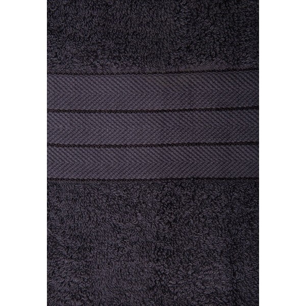 Prosoape gri-antracit 4 buc. din bumbac din frotir 50x100 cm – Good Morning-image-3