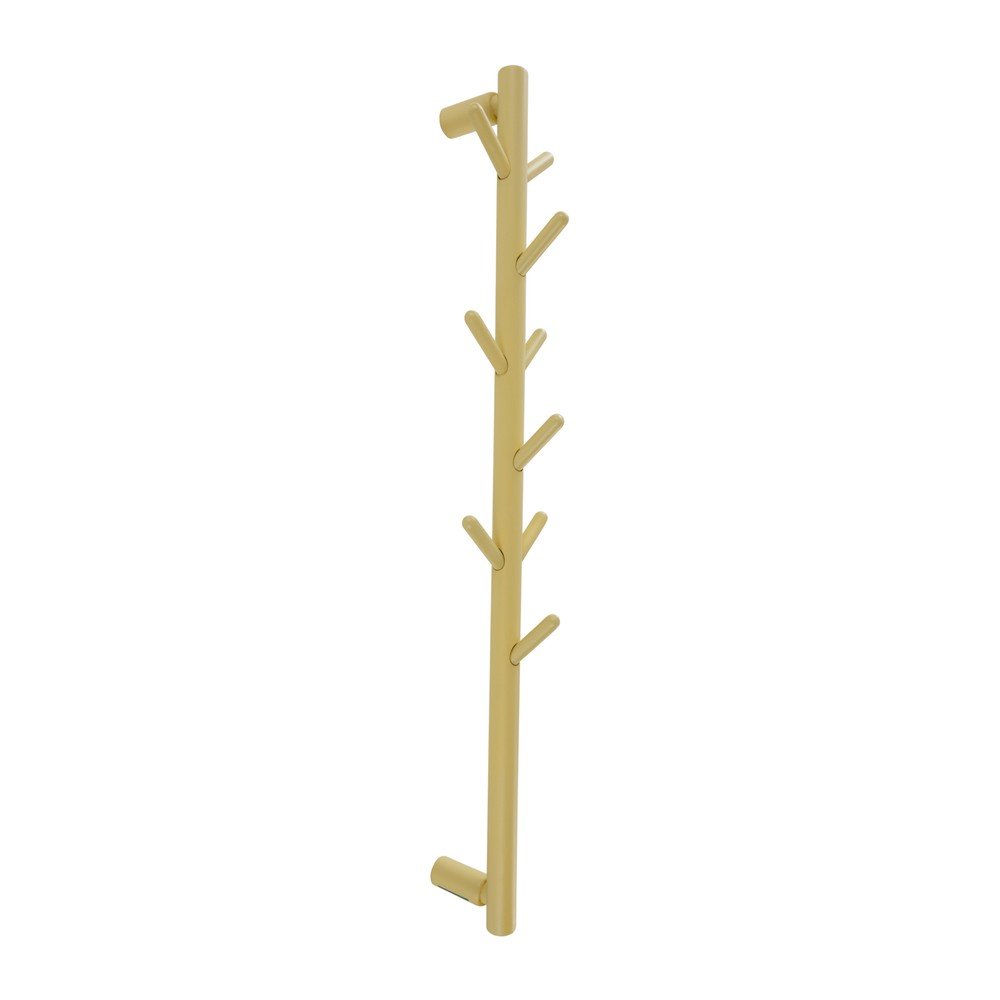 Cuier de perete galben deschis din lemn de pin 21 cm Eddison – Jotex