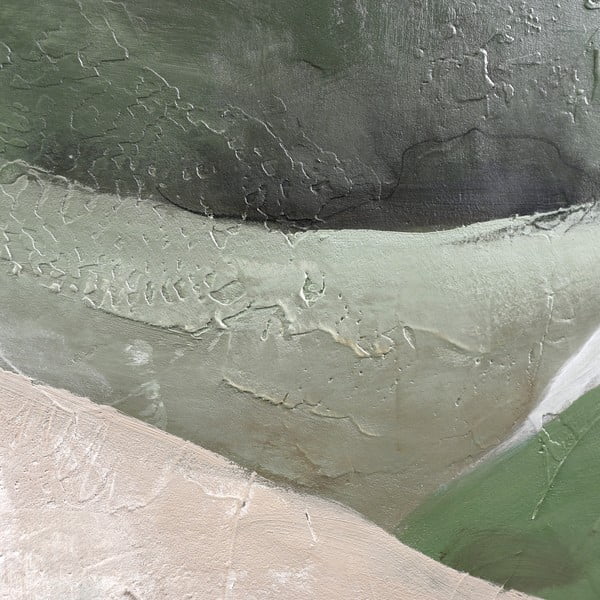 Tablou pictat manual 90x120 cm Green Field    – Malerifabrikken-image-2