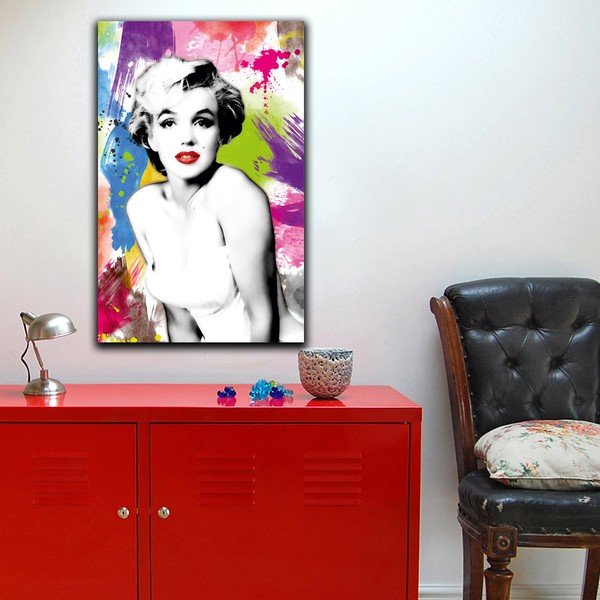 Tablou Marilyn Monroe, 45 x 70 cm-image-1