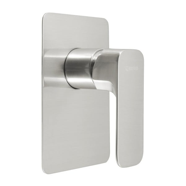 Baterie argintiu-lucios pentru duș încastrată (1 ieșire) Spy – Sapho