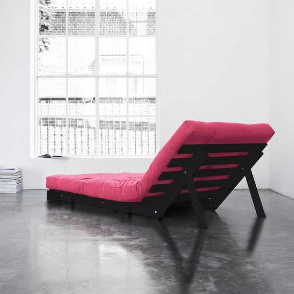 Fotoliu extensibil Karup Roots Wenge/Magenta-image-1