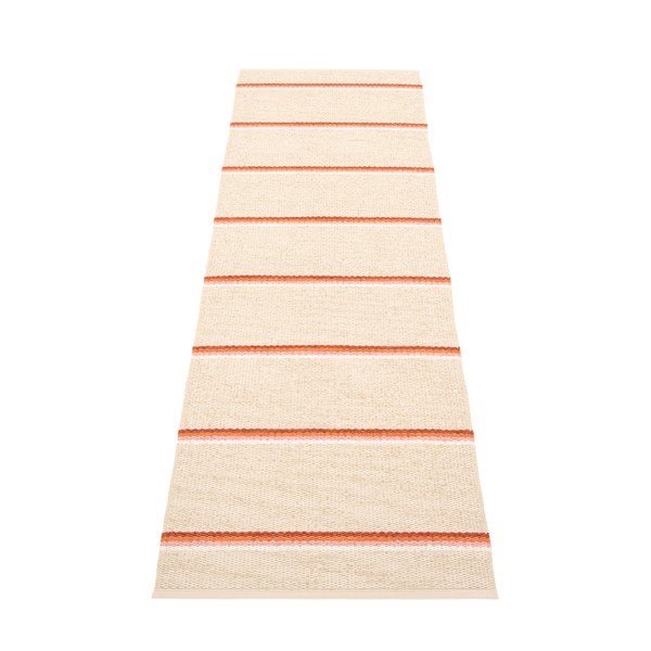 Covor tip traversă pentru interior și exterior cărămiziu/crem 70x240 cm Olle Brick Cream – Pappelina
