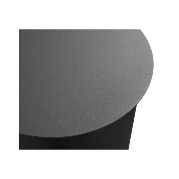 Masă auxiliară Custom Form Oli, ⌀ 50 cm, negru-image-4