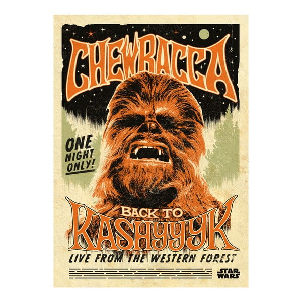 Poster Star Wars Legends - Chewbacca